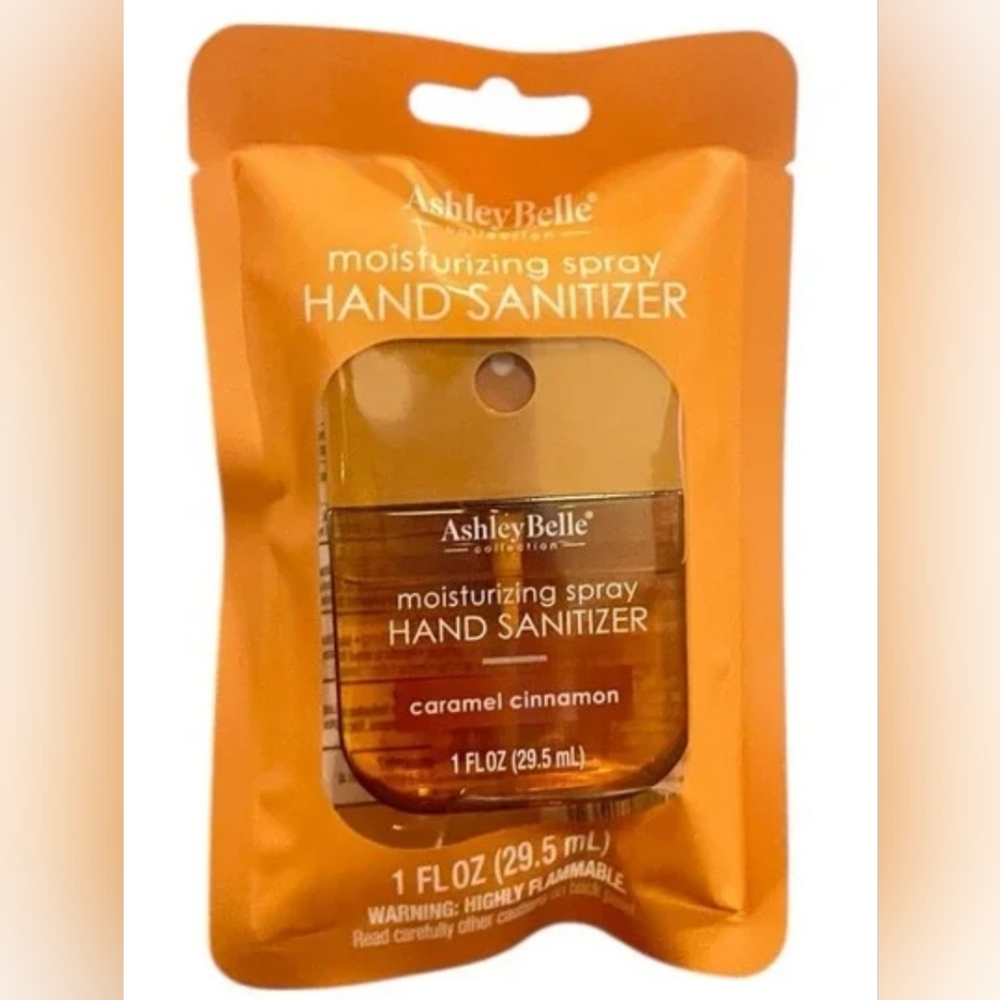 Ashley Belle Caramel Cinnamon Moisturizing Hand Sanitizer Spray